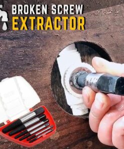 MasterFix счупен винтов екстрактор (комплект от 6)