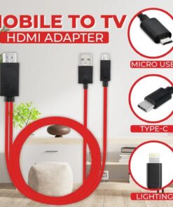 Мобилен към телевизор HDMI адаптер