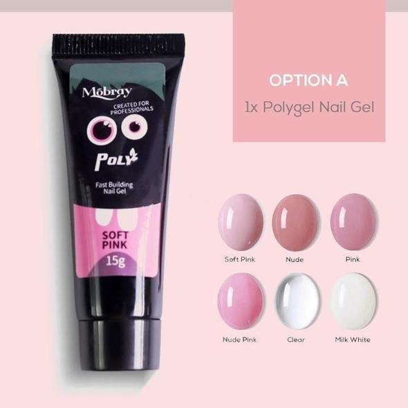 Комплект за удължаване на нокти PolyGel