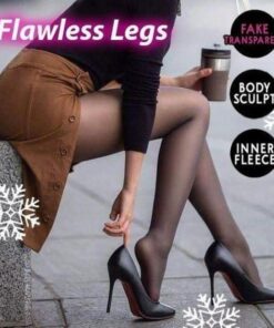 Топъл полупрозрачен чорапогащник Flawless Legs