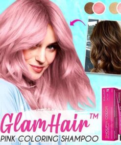 Розов оцветяващ шампоан GlamHair