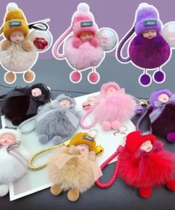 Сладка симулационна плюшена кривогледа кукла