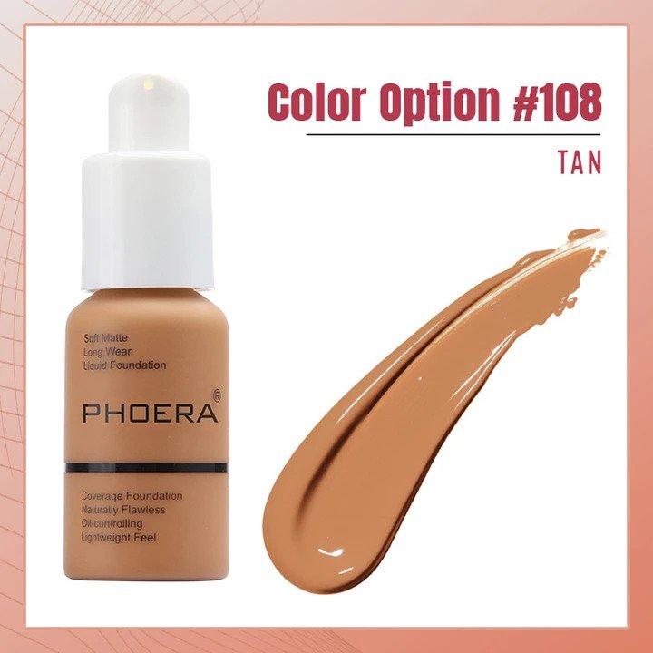 Phoera Power Coverage Foundation - Image 14