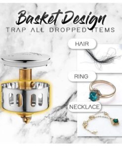 Изскачащ дренажен филтър за басейна