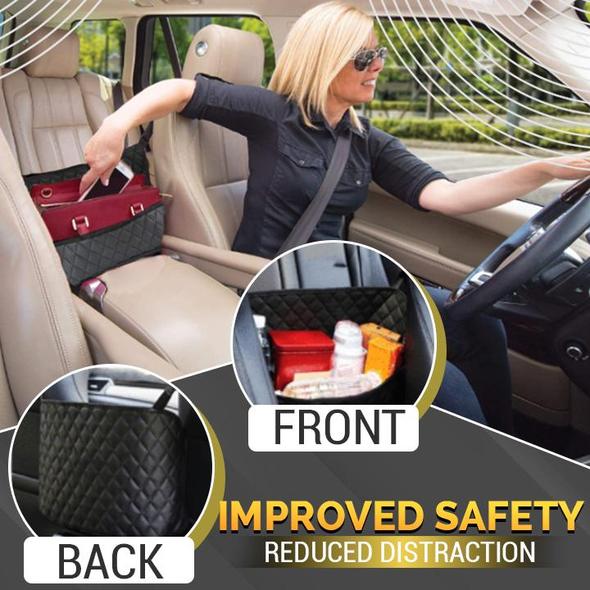 Премиум чанта за съхранение и мрежа за столче за кола - Image 2