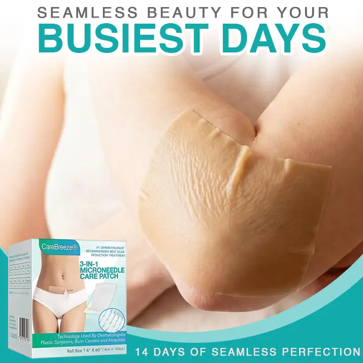 𝗖𝗮𝗿𝗲𝗕𝗿𝗲𝗲𝘇𝗲® Лепенка за грижа с микроигли 3 в 1 - Image 6