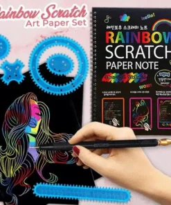Комплект хартия Rainbow Scratch Art