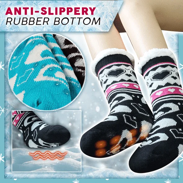 Удобни термо чорапи с чехли - Image 5