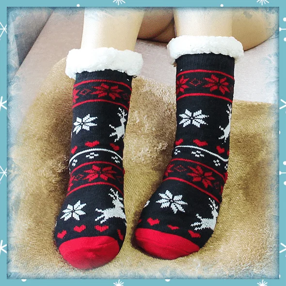 Удобни термо чорапи с чехли - Image 7