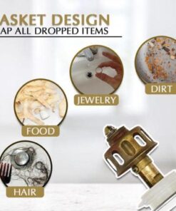 Изскачащ дренажен филтър против запушване