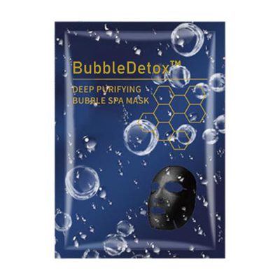 BubbleDetox маска с въглен