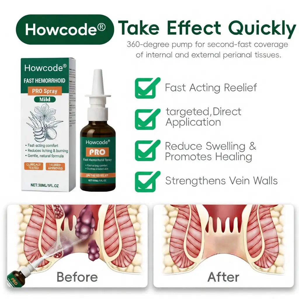 Спрей Howcode® Fast Hemorrhoid PRO - Image 5