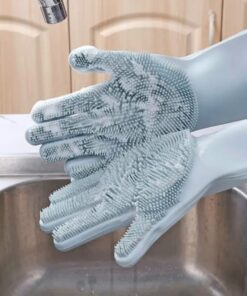 Магически почистващи ръкавици за миене на съдове