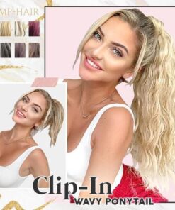 Шнола за коса на вълниста опашка