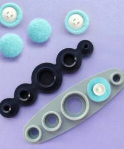 Машинка за копчета с покритие за шивачка