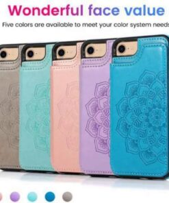 Кожен калъф за телефон Wallet Card Holder