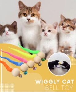 Играчка звънец Wiggly Cat